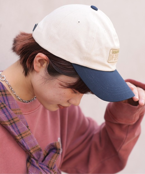 6激安！使用2回の美品！ ロゴ入りキャップ！ X-girl（エックスガール） キャップ 帽子 CHARM ACCENT XG LOGO 6PANEL