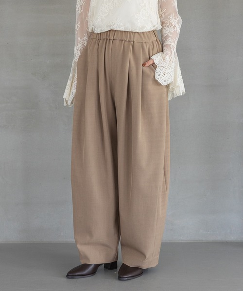 lavishgate コクーン ボリュームパンツ ブラック A part by｜コクーンボリュームパンツ | Rakuten Fashion(楽天