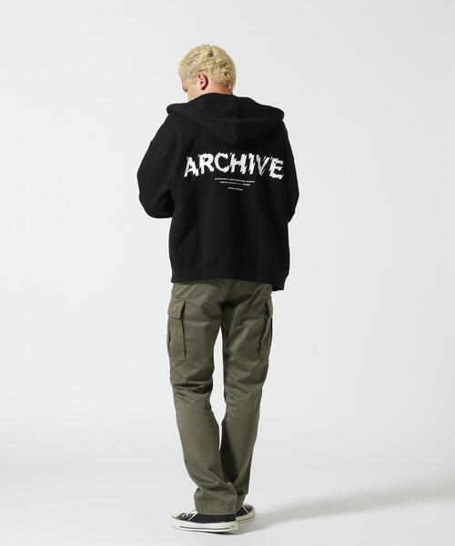 A4A パーカー A4A/エーフォーエー/LOGO ZIP HOODIE メンズ