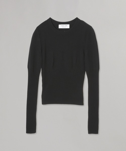 MARINE SERRE（マリーンセル） ニット セーター Marine Serre KNIT RIB