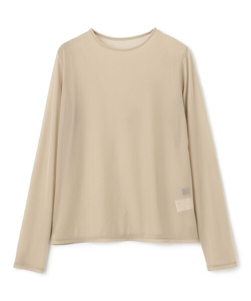 tシャツ トリコットシフォン クルーネック カットソー（uncrave STANDARD） レディース uncrave tシャツ トリコットシフォン クルーネック カットソー