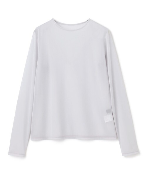 uncrave tシャツ トリコットシフォン クルーネック カットソー