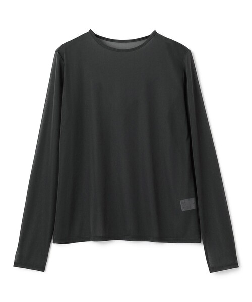 tシャツ トリコットシフォン クルーネック カットソー（uncrave STANDARD） レディース uncrave tシャツ トリコットシフォン クルーネック カットソー