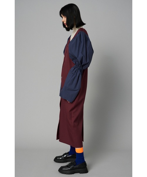 HeRIN.CYE ワンピース Balloon sleeve dress coat バルーン