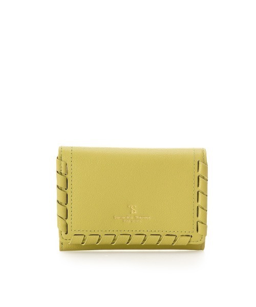 大人気!! Samantha Thavasa Petit Choice かがりデザイン 折財布 Samantha Thavasa Petit Choice 財布 かがりデザイン 折財布