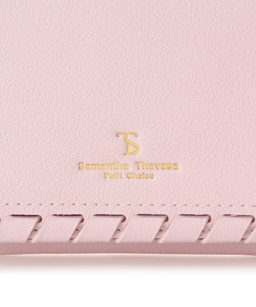 大人気!! Samantha Thavasa Petit Choice かがりデザイン 折財布 Samantha Thavasa Petit Choice 財布 かがりデザイン 折財布