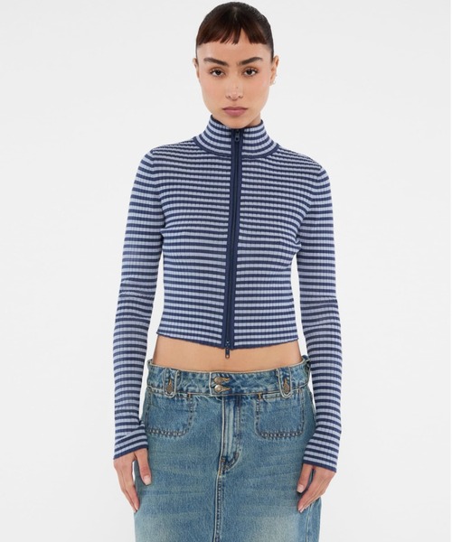 ニット セーター GUESS Originals Stripe Sweater ニット セーター レディース レディース