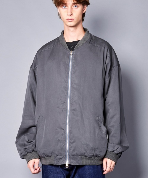rehacer（レアセル） ma1 ma-1 rehacer : Bomber Sleeve MA-1 Jacket
