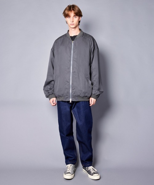 rehacer（レアセル） ma1 ma-1 rehacer : Bomber Sleeve MA-1 Jacket