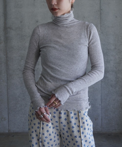 tシャツ Turtle Neck T-shirt レディース