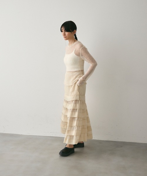 スカート M_ SEETHROUGH SKIRT M_ スカート 「M_」SEETHROUGH : ZOZOTOWN Yahoo!店 - 通販