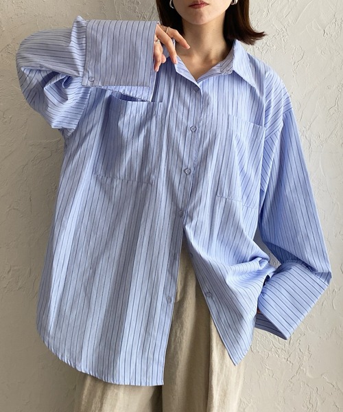 ブラウス シャツ BIG SLEEVE SHIRT レディース KOEISTORE ブラウス レディース 春 夏 春夏 白 シャツ 長袖