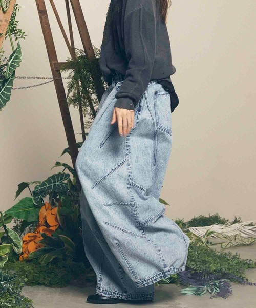 MAISON SPECIAL ジーンズ 「UNISEX」Prime-Wide Denim Balloon