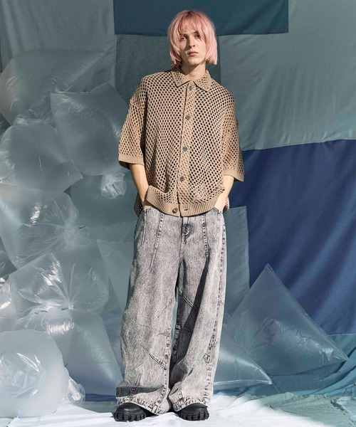 MAISON SPECIAL ジーンズ 「UNISEX」Prime-Wide Denim Balloon