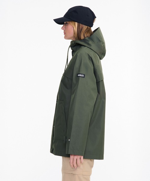 送料無料 いつまで AIGLE マウンテンパーカー ウインドブレーカー MTD 防水 透湿 女性用
