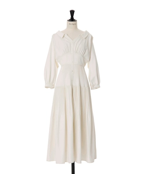 ワンピース Her lip to Volume Sleeve Day Dress Her lip to Volume Sleeve Day Dress Mサイズ