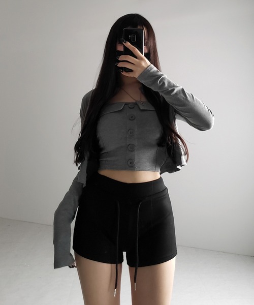 me+em select パンツ 「 2color ／3size 」マイクロミニ
