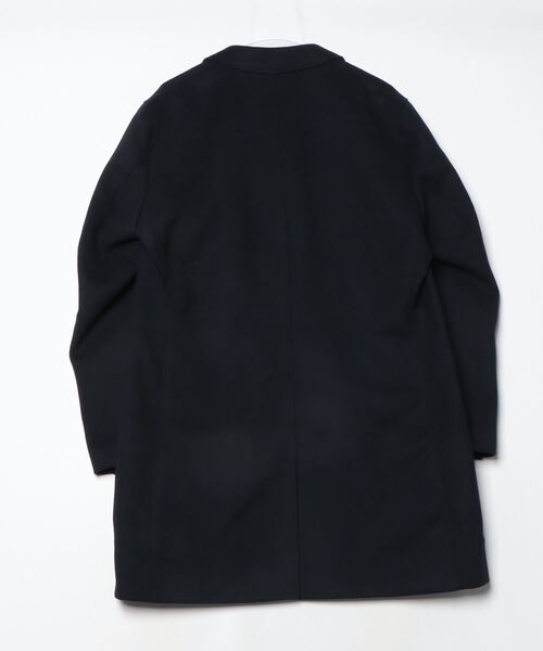 【未使用美品】BEAMS チェスターコート L ネイビー BEAMS（ビームス） チェスターコート L ネイビー メンズ : ZOZOTOWN