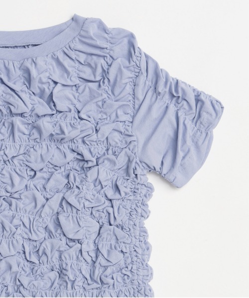 トップス maison special / shrring print t-shirt MAISON SPECIAL tシャツ Shirring T-shirt/シャーリングTシャツ