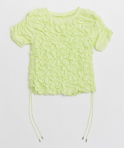 MAISON SPECIAL（メゾンスペシャル） tシャツ Shirring T-shirt
