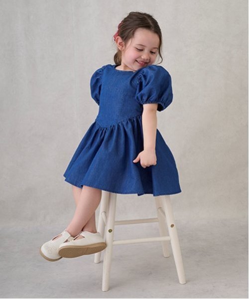 【ぶるふ@】Petit main フォーマルワンピース 120cm 女の子 Petit main 120 ワンピースとジャケット フォーマル ネイビー