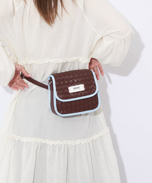GRAIN ショルダーバッグ バッグ 「GRAIN/グレイン」2WAYクロス