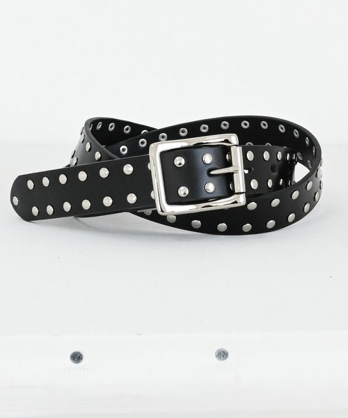 スタッズ ベルト An+u ベルト 30mm スタッズベルト メンズ : ZOZOTOWN Yahoo!店