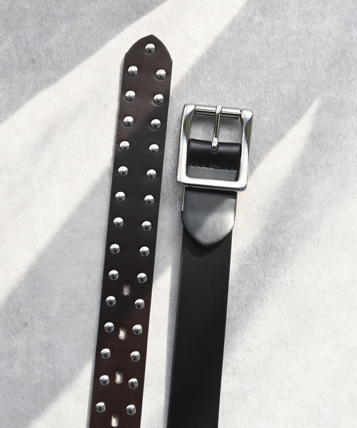 An+u ベルト 30mm スタッズベルト メンズ : ZOZOTOWN Yahoo!店 - 通販