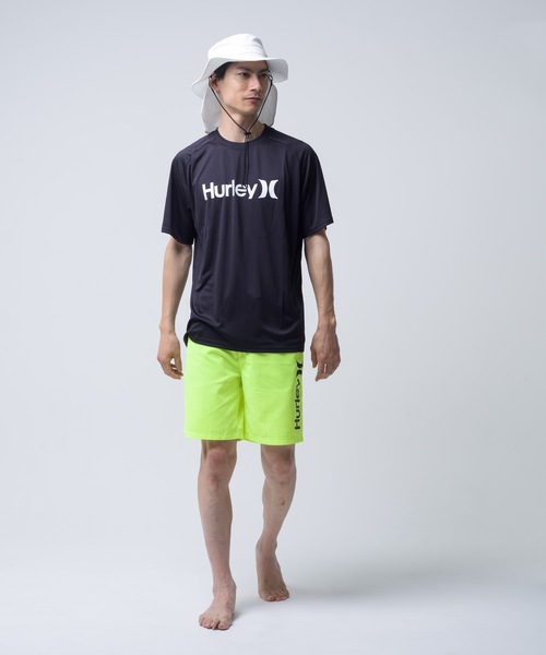 ハーレー Hurley ラッシュガード　水着 Hurley ラッシュガード 「Hurley/ハーレー」ロゴラッシュガード