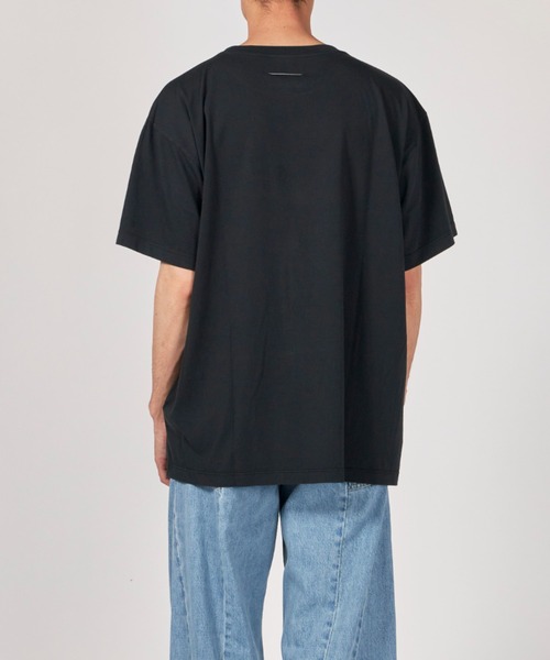 MM6 Tシャツ トップス レディース メンズ オーバーサイズ MM6 エムエムシックス メゾンマルジェラ Maison Margiela ロゴ