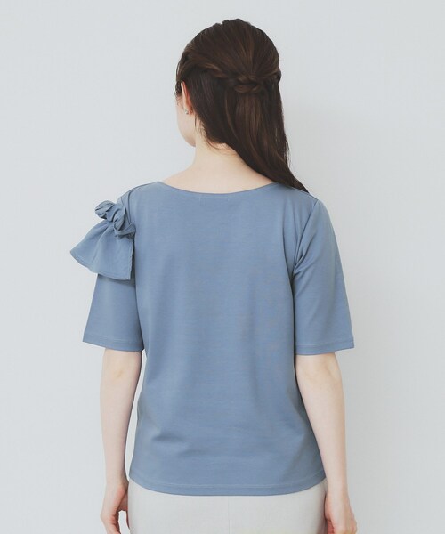 index tシャツ アシメフリルトップス「UV/接触冷感/洗濯機洗い可