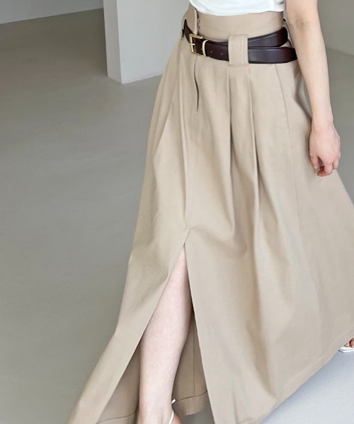 SNIDEL スカート チノワイドスカート : ZOZOTOWN Yahoo!店