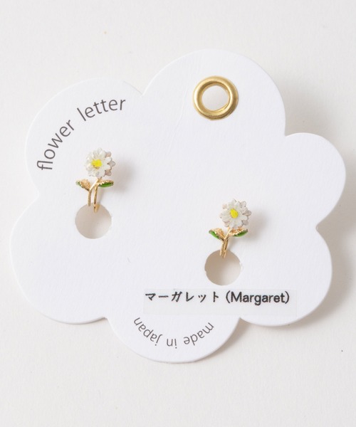 Sissy flower series イヤリング Zoule（ゾーラ） イヤリング 花言葉モチーフ イヤリング flower letter