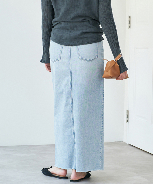 デニムスカート　ハムちゃん IENA デニムスカート upper hights/アッパーハイツ DENIM SK