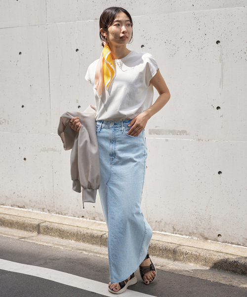 デニムスカート　ハムちゃん IENA デニムスカート upper hights/アッパーハイツ DENIM SK