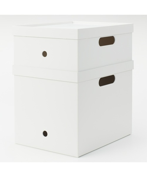 無印良品（MUJI） 収納 再生ポリプロピレン入りファイルボックス