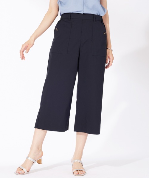 CLANE（クラネ） パンツ VELOUR CAPRI PANTS レディース : ZOZOTOWN