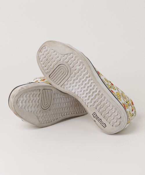 「Reebok」 ハイカットスニーカー 24.5cm ホワイト レディース