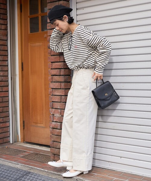 「FREAK'S STORE」 チノパンツ SMALL ネイビー レディース