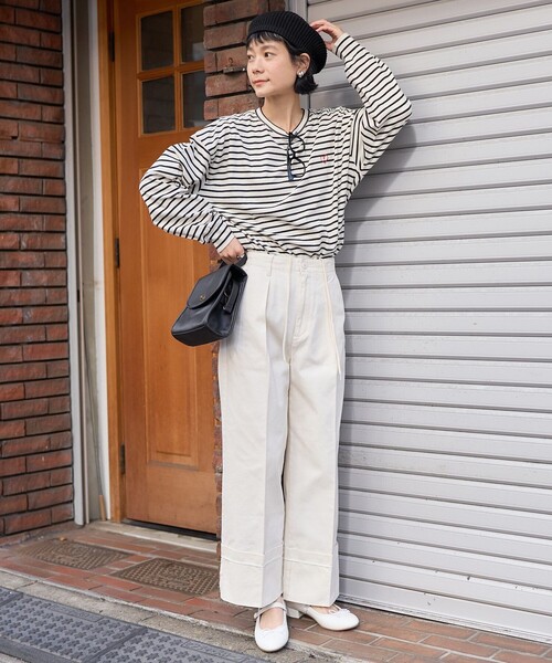 「FREAK'S STORE」 チノパンツ SMALL ネイビー レディース