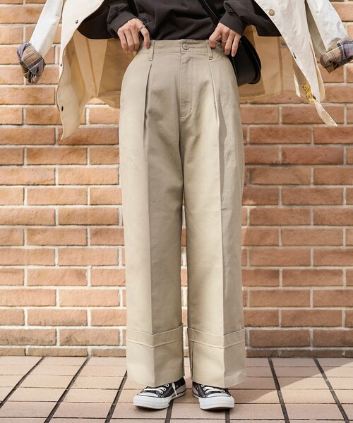 「FREAK'S STORE」 チノパンツ SMALL ネイビー レディース