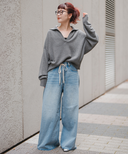 Spick＆Span（スピック アンド スパン） ニット セーター ウール混