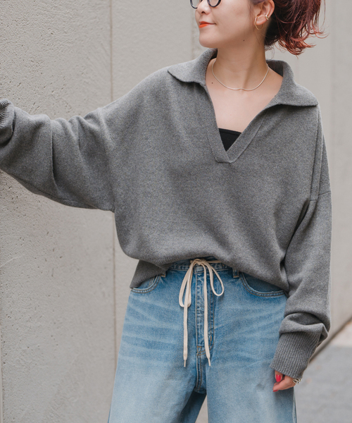 Spick＆Span（スピック アンド スパン） ニット セーター ウール混