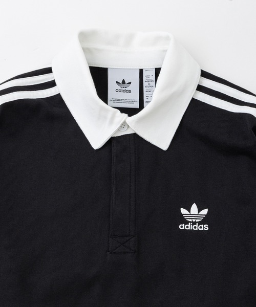tシャツ 「adidas」ORI RUGBY POLO L/S UNISEX レディース メンズ adidas】ORI RUGBY POLO L/S UNISEX（Tシャツ/カットソー