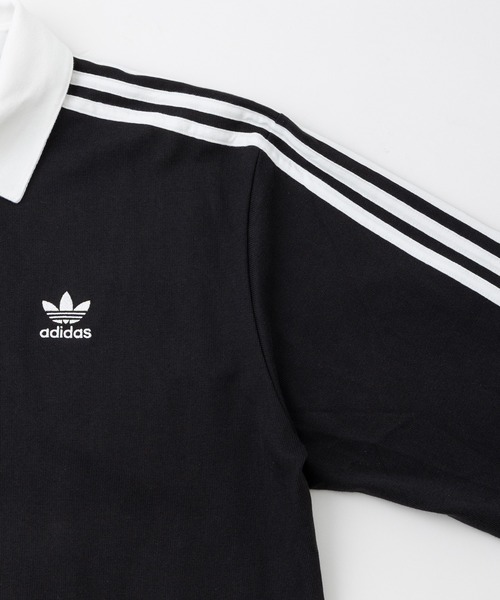 tシャツ 「adidas」ORI RUGBY POLO L/S UNISEX レディース メンズ adidas tシャツ 「adidas」ORI RUGBY POLO L/S UNISEX