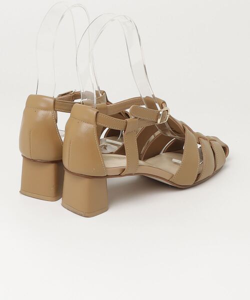 [ODETTE E ODILE] каблук сандалии 25.5cm Brown женский 