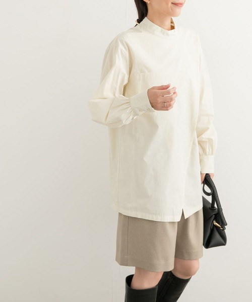 「URBAN RESEARCH DOORS」 長(zhǎng)袖チュニック MEDIUM アイボリー レディース