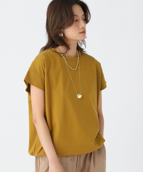 tシャツ 「接触冷感」ひやっとタッチドロストＴシャツ/576903 レディース Elura tシャツ 「接触冷感」ひやっとタッチドロストTシャツ