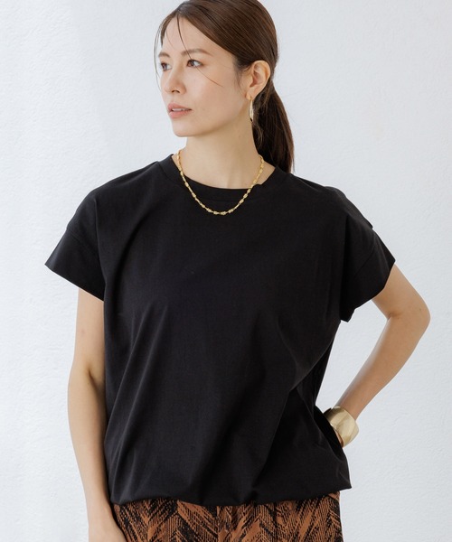 tシャツ 「接触冷感」ひやっとタッチドロストＴシャツ/576903 レディース Elura tシャツ 「接触冷感」ひやっとタッチドロストTシャツ