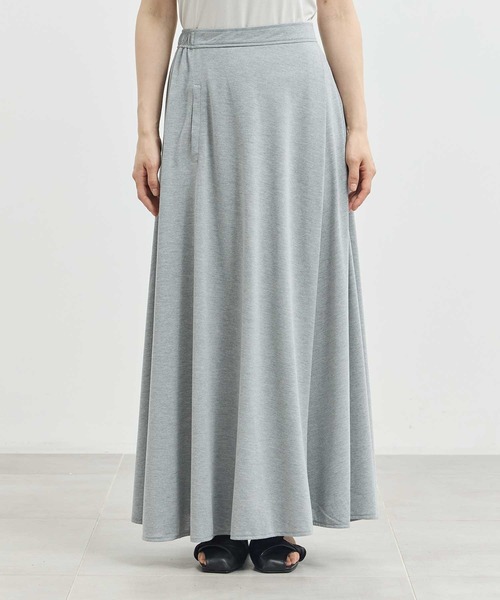 スカート 「COGTHEBIGSMOKE/コグザビッグスモーク」EX.HALO SEMI-FLARE SKIRT/Aラインフレアスカートの画像